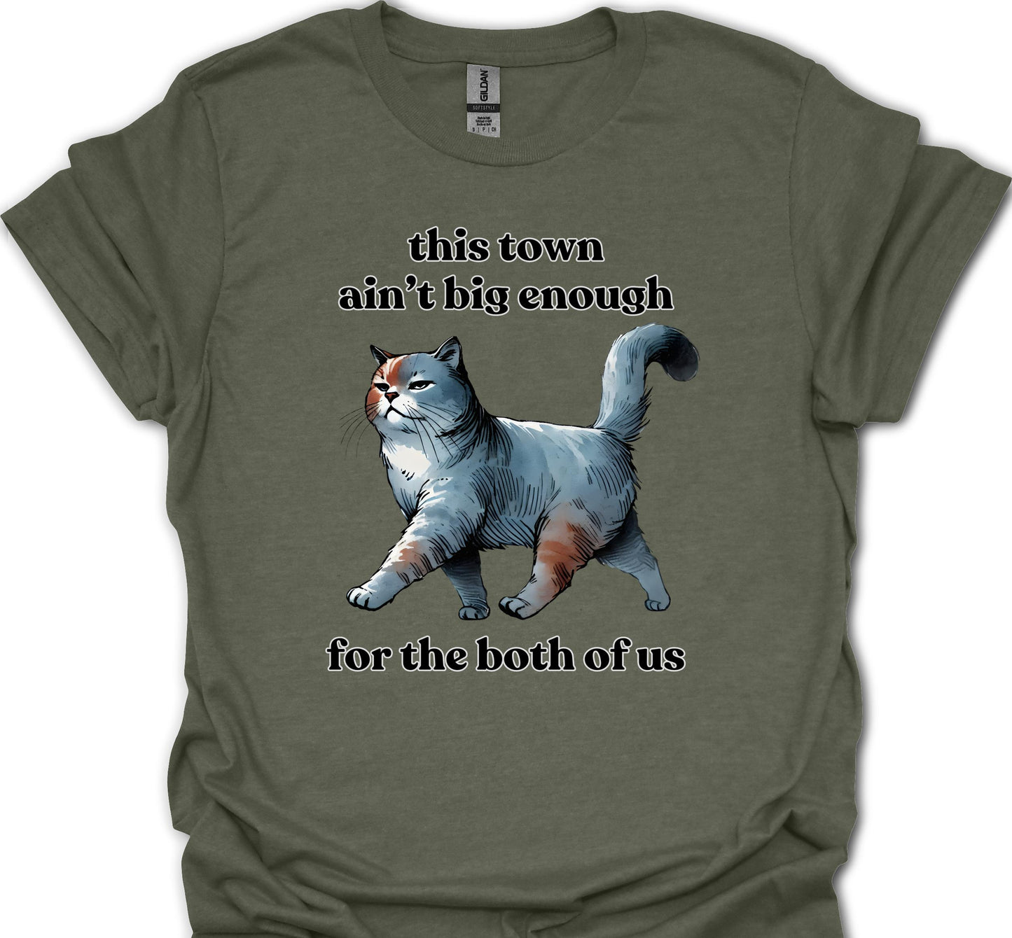 color:Heather Military Green