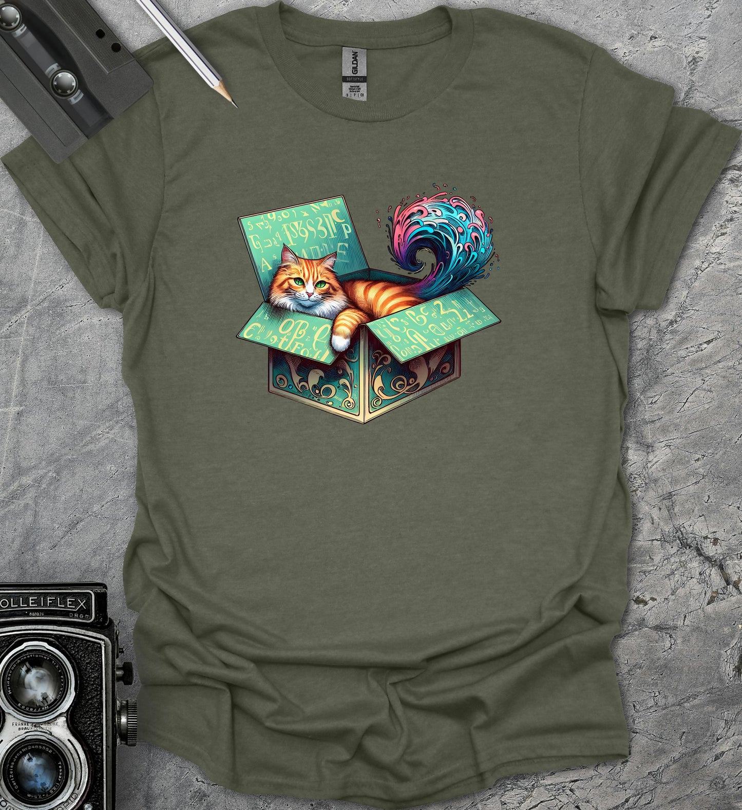 color:Heather Military Green
