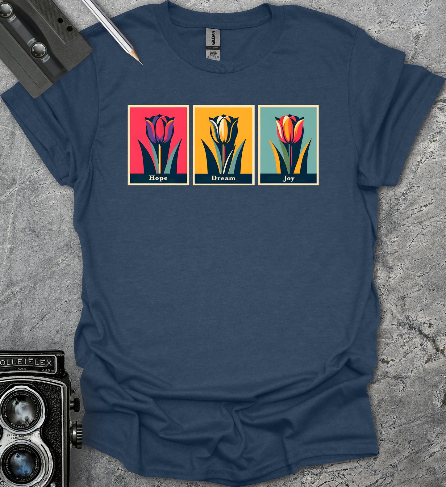 color:Heather Navy