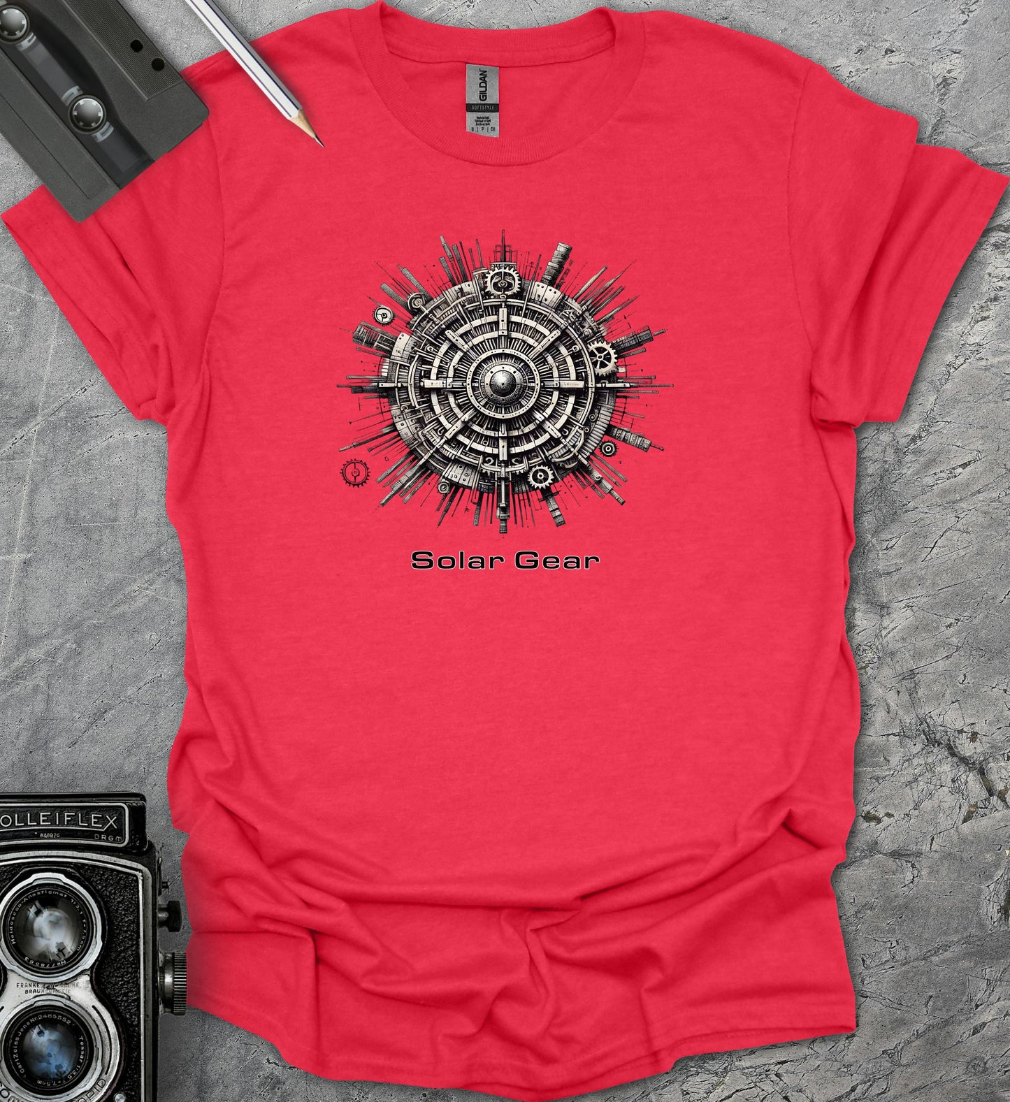 color:Heather Red