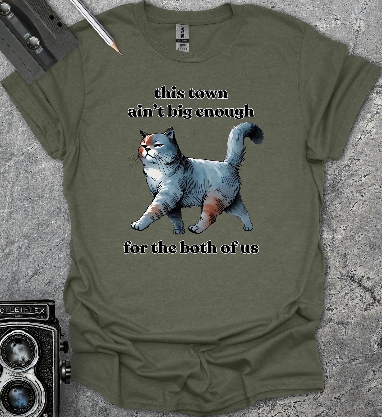 color:Heather Military Green