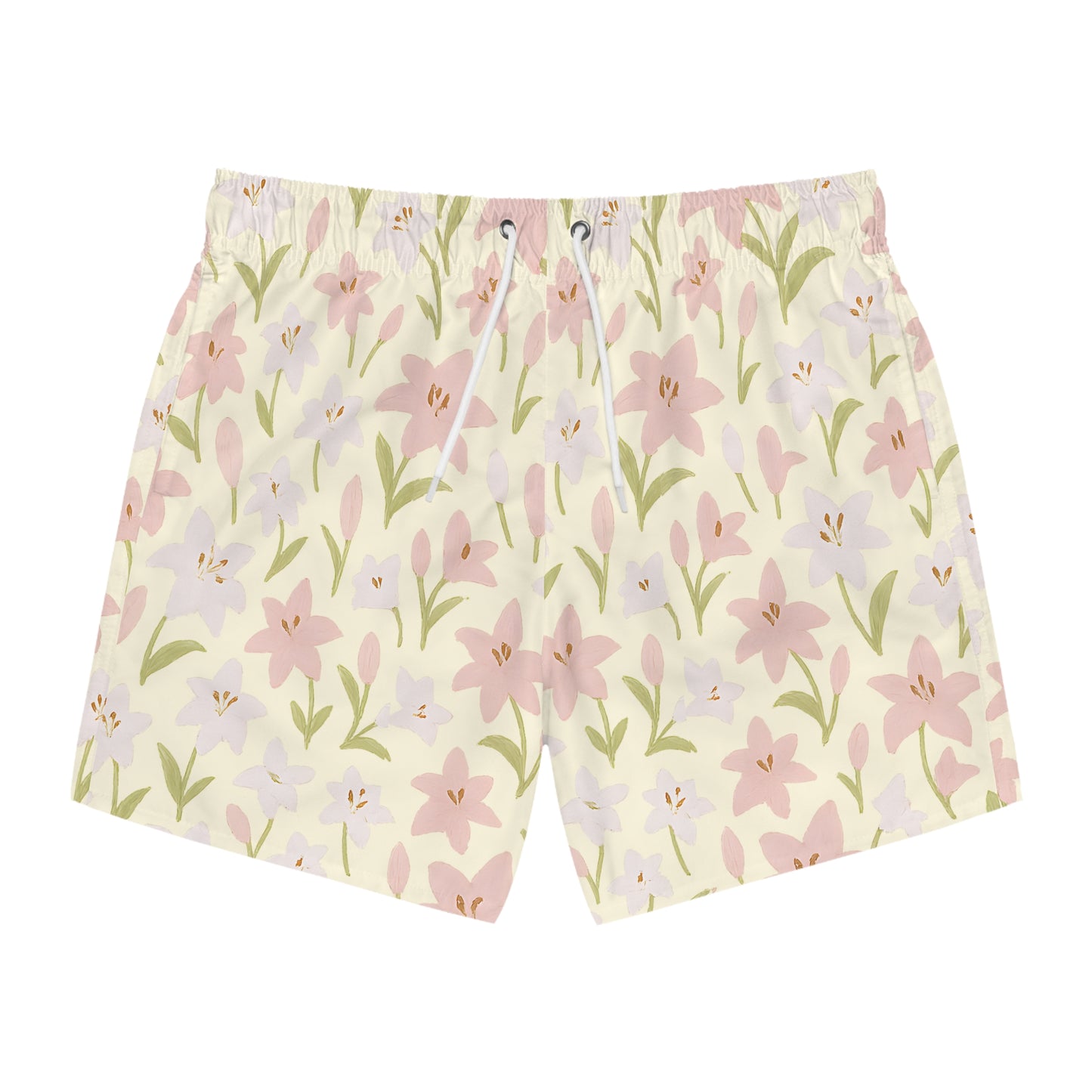 Lilies Light Swim Trunks