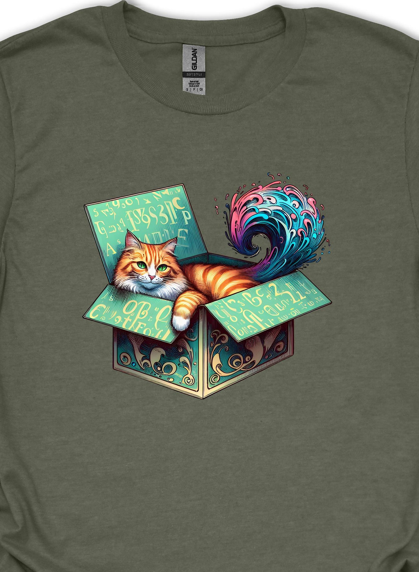 color:Heather Military Green