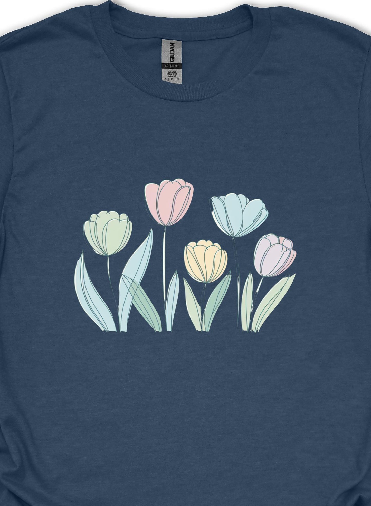 color:Heather Navy