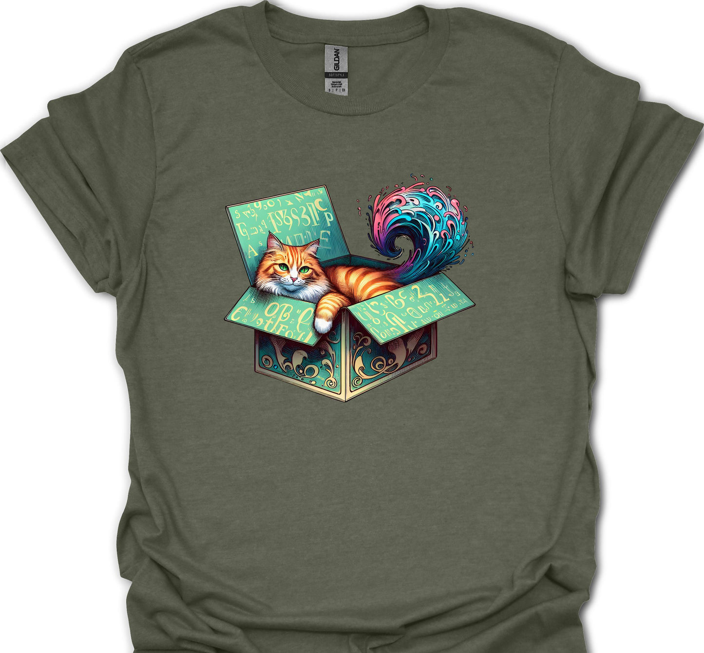 color:Heather Military Green