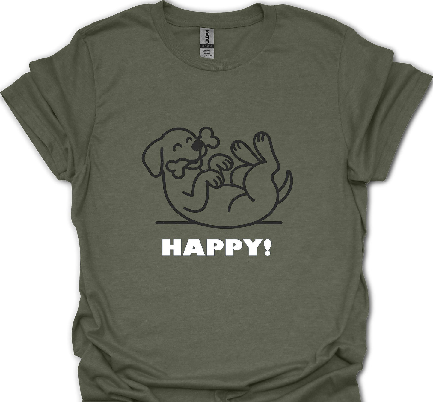 color:Heather Military Green