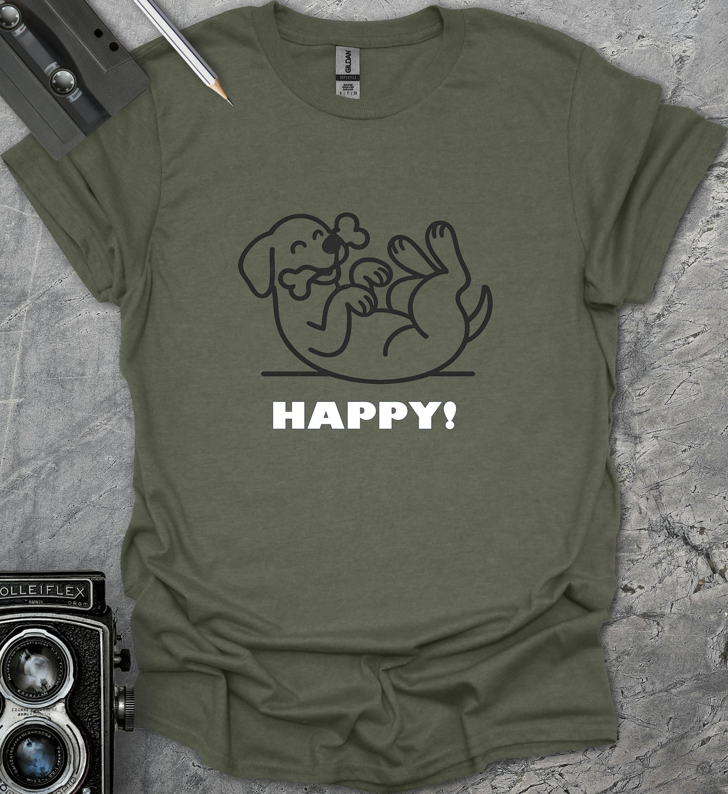 color:Heather Military Green