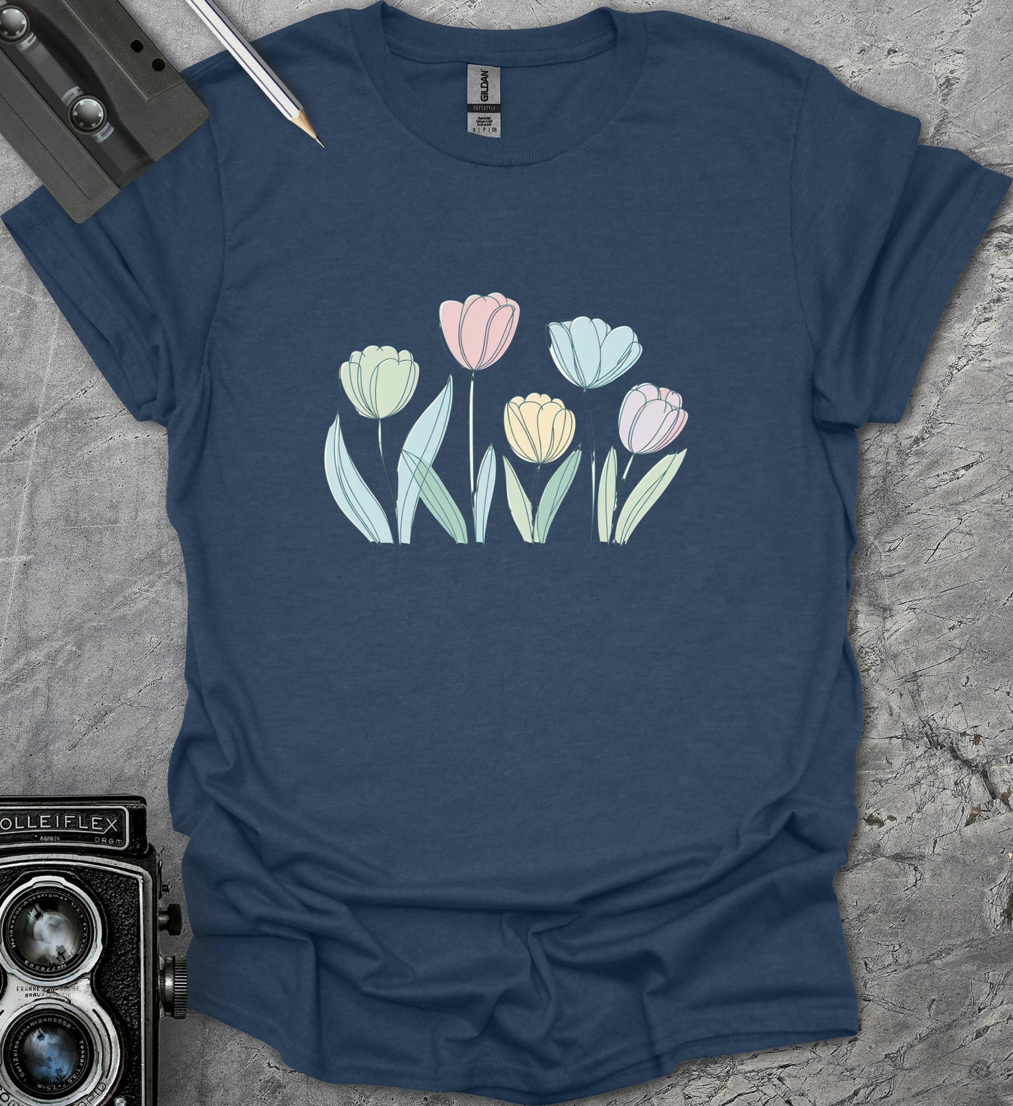 color:Heather Navy